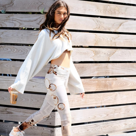 Niyama Sol Barista High Waisted Leggings NWT - Picture 2 of 5